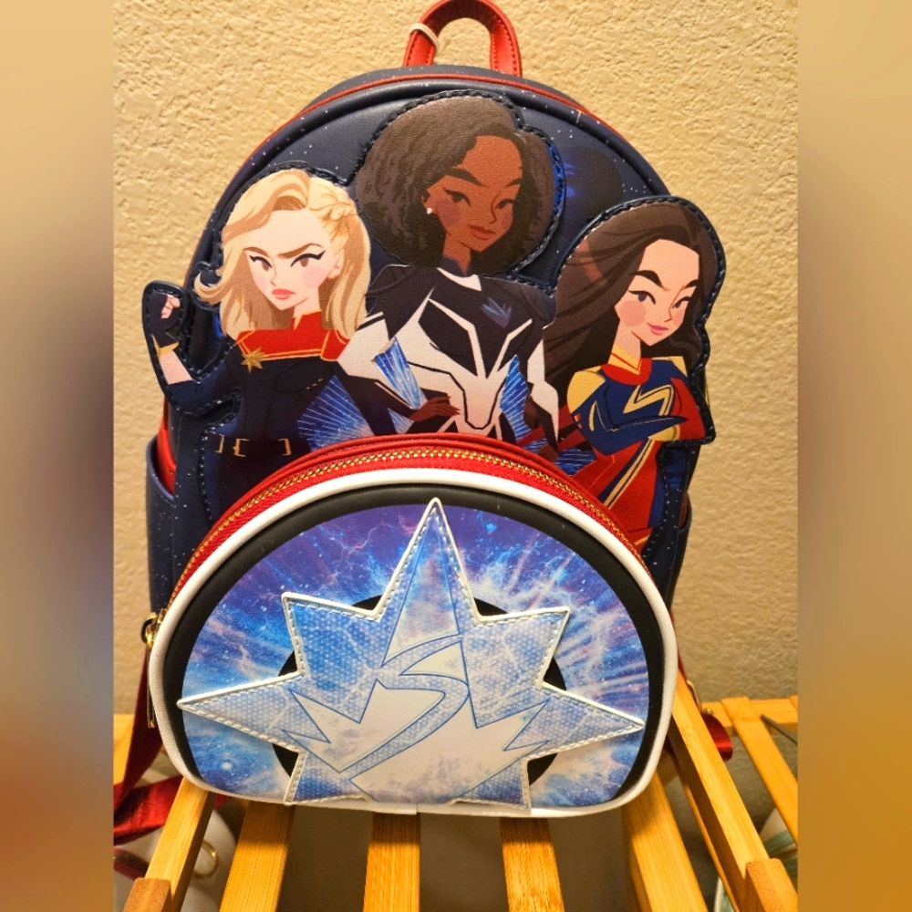 The marvels loungefly backpack